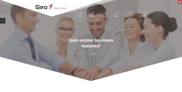 отзывчивый шаблон joomla для бизнес-сервисов