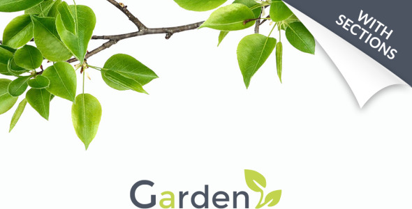 дизайн сада отзывчивая тема shopify