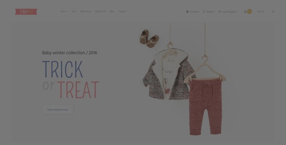 тема tinyfit woocommerce