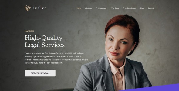 юрист и адвокат премиум moto cms 3 шаблон