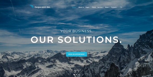 корпоративная тема wordpress inc