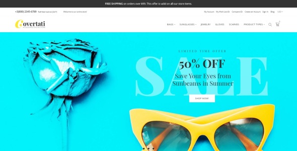 аксессуары тема magento