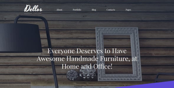 мебель ручной работы и интерьер moto cms 3 шаблон