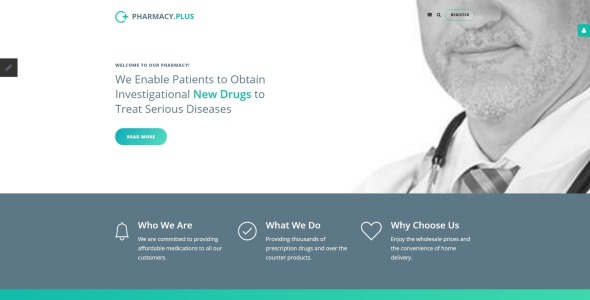 отзывчивый шаблон joomla для аптеки