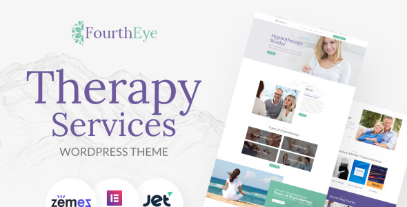 терапевтические услуги многофункциональная классическая тема wordpress elementor