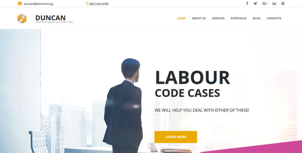 сайт юридической фирмы moto cms 3 шаблон