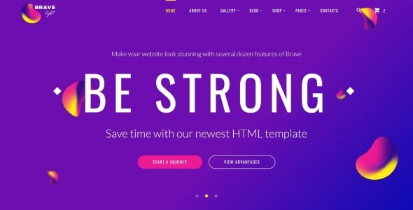 креативный универсальный универсальный шаблон сайта