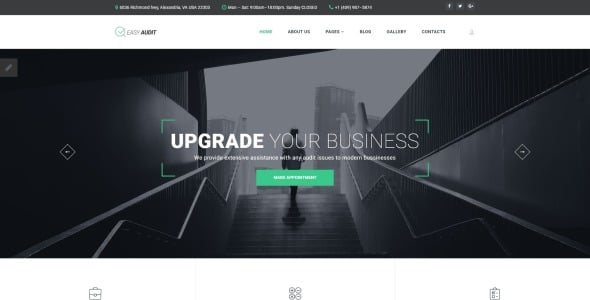 финансы отзывчивый шаблон joomla