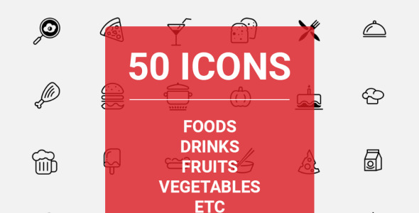 Набор иконок на тему графика