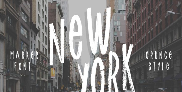 Шрифт на тему графика