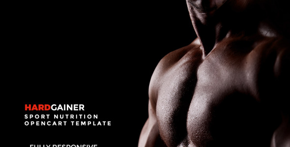 спортивный адаптивный шаблон opencart