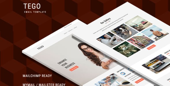 отзывчивый шаблон электронной почты шаблон информационного бюллетеня