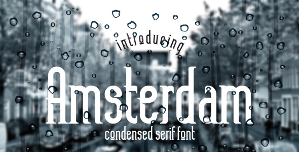 Шрифт на тему графика