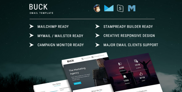 адаптивный шаблон электронной почты шаблон информационного бюллетеня