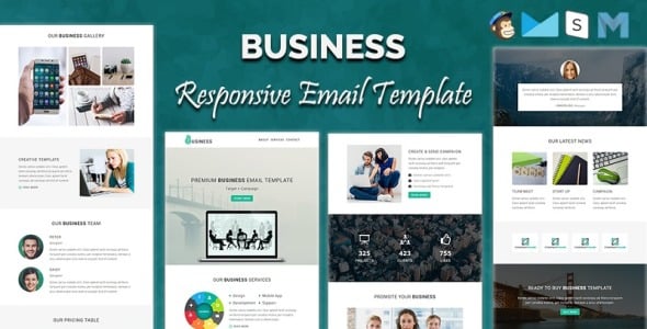адаптивный шаблон информационного бюллетеня