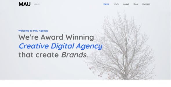 это адаптивный шаблон сайта