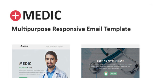 многоцелевой отзывчивый шаблон информационного бюллетеня