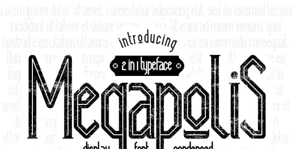 Шрифт на тему графика