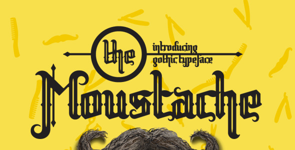 Шрифт на тему графика