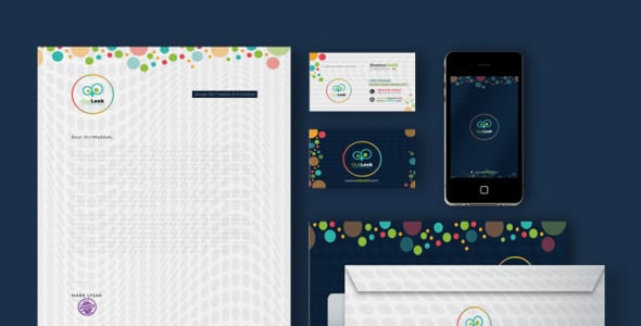 Фирменный стиль на тему графика