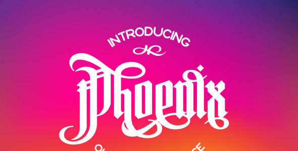 Шрифт на тему графика