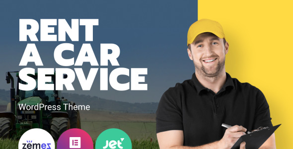 сельскохозяйственное оборудование и техника аренда wordpress тема