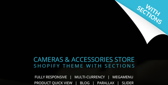 отзывчивая тема магазина электроники shopify