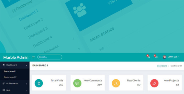 шаблон администратора