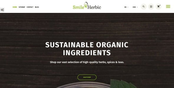 smileherbic prestashop тема