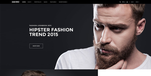 PSD шаблон на тему портфолио модели