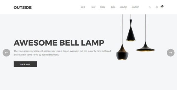 минималистская тема woocommerce