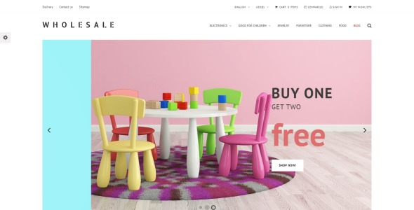 оптовый магазин отзывчивая тема prestashop