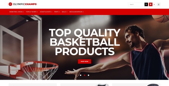 тема баскетбольного магазина magento