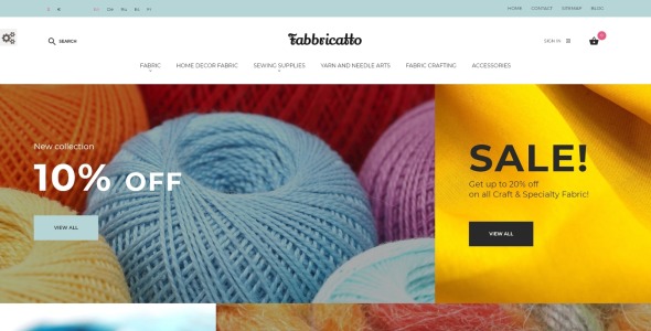 тема fabbricatto prestashop