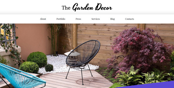 садовый дизайн moto cms 3 шаблон