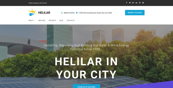ветроэнергетика moto cms 3 шаблон