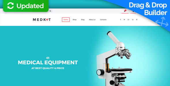 медицинское оборудование motocms шаблон электронной коммерции