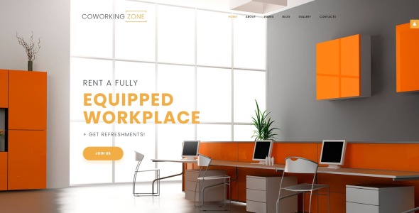office responsive joomla шаблон