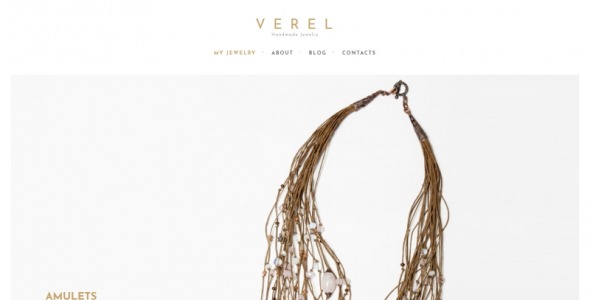 handmade jewellry moto cms 3 шаблон