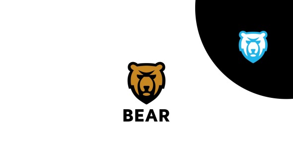 Шаблон логотипа на тему графика