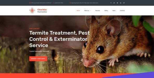 pest control premium moto cms 3 шаблон