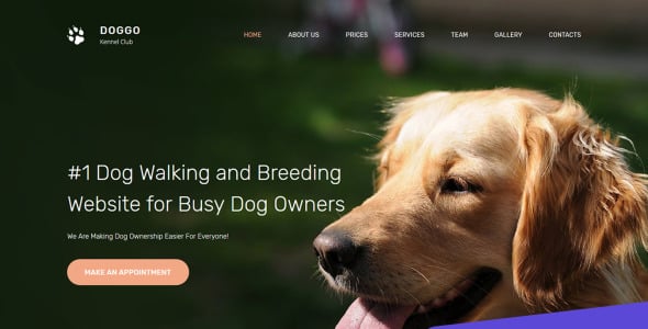 kennel club premium moto cms 3 шаблон