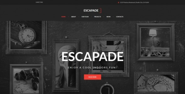 entertainment moto cms html шаблон