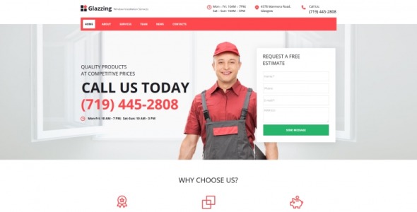 очистка окон moto cms html шаблон