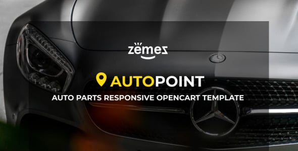 отзывчивый шаблон opencart для автозапчастей