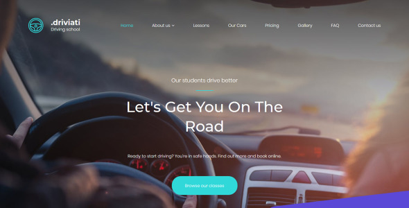 автошкола премиум moto cms 3 шаблон