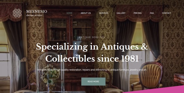 античная реставрация премиум moto cms 3 шаблон