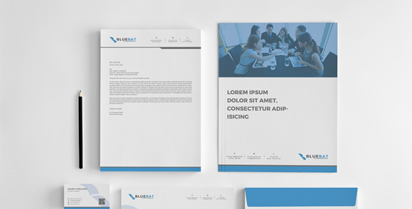 Фирменный стиль на тему графика