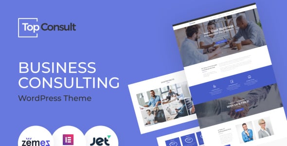 бизнес консалтинг wordpress тема