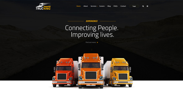 логистика и транспорт html шаблон сайта